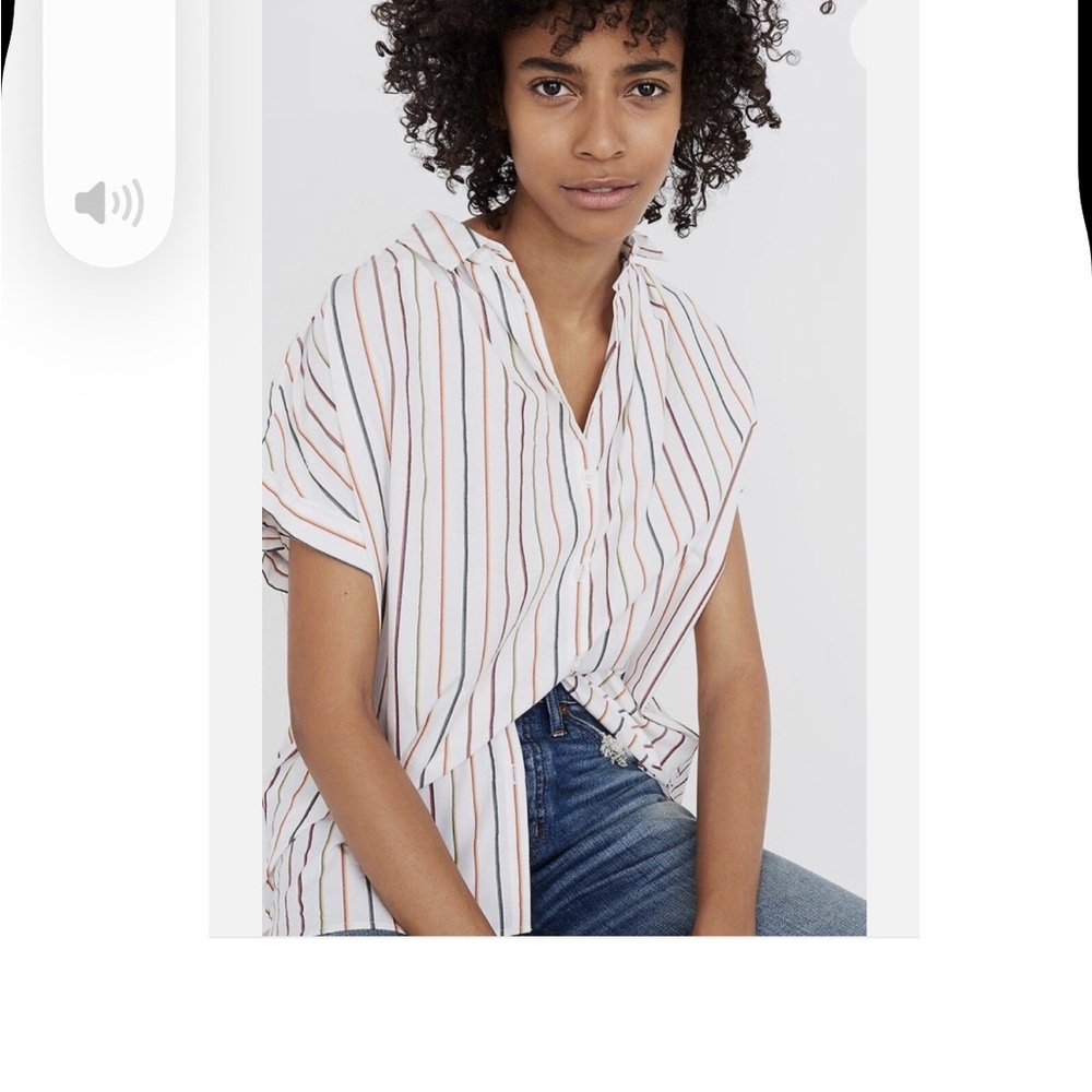 Madewell Multicolor Striped Shirt